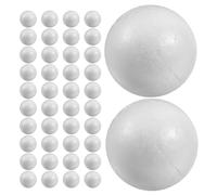 Gadpiparty Bolas de Poliestireno para Manualidades 4 CM Esferas Blancas Sólidas 150 Unidades para Decoración de Bodas Fiestas y Proyectos Escolares Bolas de Espuma para DIY y Arte