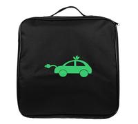 Gadpiparty Bolsa de Almacenamiento para Cargador y Cables Ev Diseño Cuadrado, Resistente al Agua E Ignífuga, Ligera y Portátil para Coche y Desplazamientos