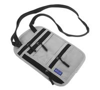 Gadpiparty Bolsa para Documentos de Cuello Bolsa de Viaje para Pasaporte y Documentos Cartera de Viaje Aéreos Fabricada Material Ligero y Resistente con Correa