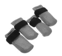 Gadpiparty Botas para Gatos Antiarañazos de Poliéster Transpirables y Cómodas, 4 Piezas para Baño y Corte de Uñas, Cubiertas Protectoras para Patas Interiores