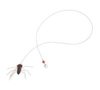 Gadpiparty Cabezal de Recambio para Juguete Interactivo de Gato, Insecto Realista para Gatitos, 2 Unidades, Diseño Cuerda Larga para Juego Interior Seguro y Enriquecimiento del Instinto