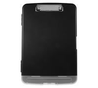 Gadpiparty Caja Archivadora para Documentos A4 Transparente Multifuncional con Ranura para Bolígrafos, Plástico Resistente, Tablero para Escribir y Organizador de Escritorio, Almacenamiento