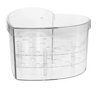 Gadpiparty Caja de Acrílico Transparente en Forma de Corazón Pequeña para Arreglos, Estuche Decorativo para Flores Adecuado para Detalles de Boda y Regalos Originales de Aniversario