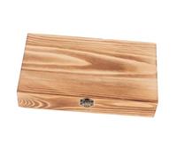 Gadpiparty Caja de Madera con Tapa Abatible y Cierre Seguro Organizador Rectangular para Joyas Tarjetas de Recetas y Recuerdos Almacenamiento Funcional y Decorativo