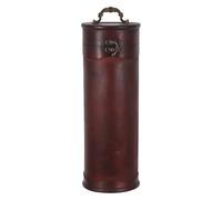 Gadpiparty Caja de Vino de Madera: Cofre del Tesoro Antiguo con asa, portabotellas Individual, portabotellas de Gran Capacidad para Vino o Whisky.