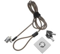 Gadpiparty Candado para Portátil de Cable de Acero de 1,9 M con Hebilla, Antirrobo para Computadora Portátil, Bloqueo de Seguridad para Oficina y Hogar, Compatible con Laptops y Monitores