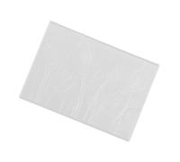 Gadpiparty Carpeta de Tulipán Plástico Texturizado para Scrapbooking Diy Manualidades Papel Preciso y Ligero para Tarjetas y Proyectos Creativos
