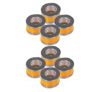 Gadpiparty Cartucho de filtro de repuesto para compresor de aire para una filtración eficiente, 8 piezas para bomba de aire de alto rendimiento, accesorios de bomba de aire de doble cilindro, máquinas