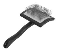 Gadpiparty Cepillo Cardador de Lana Grande Negro, Herramienta Manual para Fieltrado con Aguja, Cepillo de Madera Resistente para Proyectos de Hilado y Artesanías, Limpiador de Alfombras de