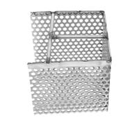 Gadpiparty Cesta De Filtro Inoxidable Filtro De Drenaje De Piso Drenar Canasta De Filtro Colador De Lluvia Canaletas Cesta Filtrante Del Canal De Drenaje Desagüe Plata