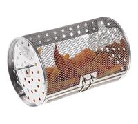 Gadpiparty Cesta de metal para freidora de aire, 18 x 12 x 12 cm, adecuada para frutos secos y granos de café