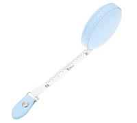 Gadpiparty Cinta de Cuero PU 1.5m Cintas Métricas Portátiles para Costura Medición Precisa y Herramienta para Cuerpos Proyectos de Costura