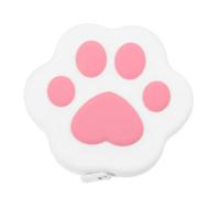 Gadpiparty Cinta Métrica Retráctil de Dibujos Animados con Diseño de Pata de Gato Pequeña y Ligera Herramienta Suave para Costura y Medición Portátil