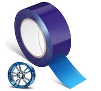 Gadpiparty Cinta Protectora para Llantas Coche Azul de PE Fuerte Adhesión y Fácil Instalación para Proteger Ruedas y Bujes en Vehículos de Montaña y Carretera