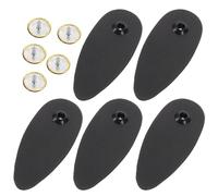 Gadpiparty Clips de Fijación para Alfombrillas de Coche en Plástico Negro, Paquete de 5 Piezas Diseño Elegante para Evitar Que Las Alfombrillas Se Deslicen Interior del Automóvil