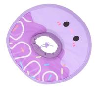 Gadpiparty Collar Isabelino Ajustable Postcirugía para Gatos y Perros Suave y Flexible con Diseño Decorativo Protección contra Lamidos y Mordidas para Recuperación Cómoda