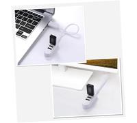 Gadpiparty Concentrador USB Multipuerto 3 Puertos 3a Cargador Rápido Línea Extensión 0,25 M Cable Color Claro para Portátiles y Computadoras Escritorio, Centro de Datos Alta Velocidad