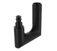 Gadpiparty Conector Rápido para Manguera de Jardín Gancho Negro Accesorio Plástico Resistente para Tanque de Agua Acoplamiento Roscado Compatible para Riego Exterior y Conexión Segura
