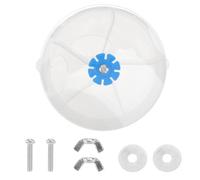 Gadpiparty Contenedor de Alimentación para Loros Acrílico Transparente Compartimentos Tipo Rompecabezas, Bola de Búsqueda de Alimento para Pájaros Rejilla Múltiple, Juguete Interactivo