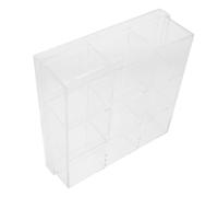 Gadpiparty Contenedor Transparente para Bolas Secadora de Acrílico con Tapa, Material Firme y Fácil Acceso para Almacenamiento en Lavandería o Estantes