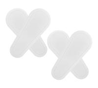 Gadpiparty Cordón para Persianas Manija Redonda de Plástico, Accesorio para Cortinas Verticales, Tirador Ligero para Ventana, 4 Piezas para Uso en Hogar y Decoración