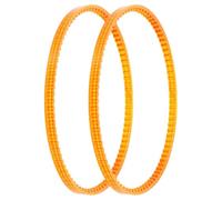 Gadpiparty Correas para Máquinas de Algodón de Azúcar Repuesto de 2 Piezas de PVC Resistente para Máquinas de Dulces Eléctricas Accesorio para Uso Profesional y Doméstico