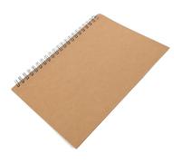 Gadpiparty Cuaderno Planificador Diario Portátil Tapa de Kraft, Papel Grueso sin Traspaso, Tamaño Trimestral, Accesorio Adecuado para Estudiantes, Oficina y Uso Doméstico