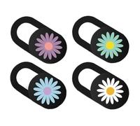 Gadpiparty Cubierta Protectora de Privacidad para Cámara Web Adhesión Firme, Material Abs, Pack de 4 Piezas, Funda Ultrafina para Portátil y Tableta