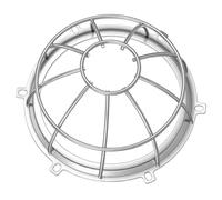 Gadpiparty Cubierta Protectora de Rociadores contra Incendios de Metal Plata Durabilidad Mejorada y Protección Integral para Sistemas de Fuego en Fábricas
