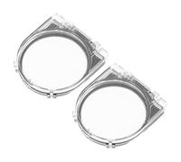 Gadpiparty Cubiertas de Botón Pulsador de Plástico Transparentes para Protección de Interruptores de Encendido, Instalación Sencilla y Uso Versátil Hogar y Sistemas Industriales, Pack de 2