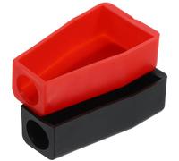 Gadpiparty Cubiertas de Terminales de Batería de Coche y Barco de Pp 2 Piezas Kit Protector Fácil de Instalar Evita Operaciones Incorrectas para Reparación y Modificación Automotriz