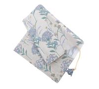 Gadpiparty de Libro de Mano Decorativo Ajustable para Libros Funda Reutilizable de Diseño Azul