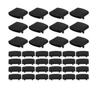 Gadpiparty de Soportes Abs Negros en Metálicas 36 Piezas y Compatibilidad Versátil para Listones de Cama para de Reparación y Reemplazo