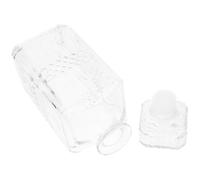 Gadpiparty Decantador de Vino de Vidrio con Tapa, 1000ml, Forma Diamante, para Vodka y Licor, Permite Airear el Vino, Mejora el Sabor, para Hogar y Bar