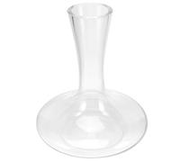 Gadpiparty Decantador de Vino de Vidrio Elegante y Ligero Capacidad de 1800ml, Fácil de Limpiar y Diseño Creativo para Servir en Botella en Casa o Eventos
