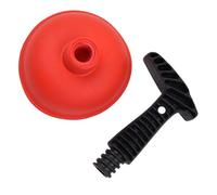 Gadpiparty Desatascador de Fregadero Rojo de Tpr Herramienta Manual para Desatascar Tuberías y Eliminar Obstrucciones en Cocina y Baño Limpiador Práctico y Ergonómico para Desagües