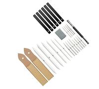 Gadpiparty Difuminos para Dibujo y Pintura Herramientas de Sombras Prácticas para Artistas para Escuela Aire