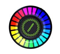 Gadpiparty Difusor de fragancia para coche, 100 modos de iluminación, luz de ambiente práctica y práctica con música LED RGB, material ABS, carga USB tipo C para clip de ventilación interior del coche