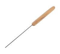 Gadpiparty Enhebrador de Gusanos para Pesca Cargador de Lombrices y Gusanos de Arena Caqui Madera y Acero Inoxidable Enhebrado E Higiénico para Pesca Exterior