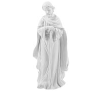 Gadpiparty Escultura Religiosa Cristiana: Figura de de Resina, Adorno Sagrado para decoración navideña del hogar, Figura de Salvador Devoto Blanca