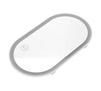 Gadpiparty Espejo de Visera Solar para Coche con Luces Led, Resistente al Desgaste y Material Abs, Adecuado para Maquillaje Interior del Vehículo