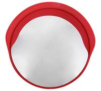 Gadpiparty Espejo Diseño Antirrobo y Resistente Intemperie Convexo de Tráfico Material de Chapa Galvanizada y Forma Redonda para Seguridad Vial para Garajes y Carreteras
