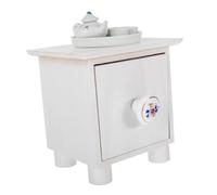 Gadpiparty Fondo De Fotografía para Bebés Gabinete De Madera De Té Accesorios para Fotografía De Recién Nacidos Prop para Sesiones De Fotos De Bebés y Niñas