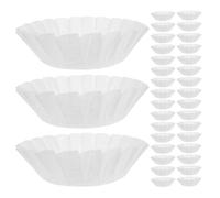 Gadpiparty Forros de papel de silicona para hornear magdalenas, 100 unidades, redondos, resistentes al calor, antiadherentes, papel pergamino, horno y freidora de aire para hornear pasteles y pasteles