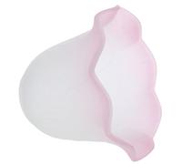 Gadpiparty Frosted Glass Lamp Shade Covers Replacement Flower Shape Socket Diameter Scandinavian Style Soft Diffused Light For Pendant Ceiling Table Floor Wall Lamps