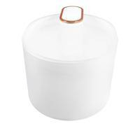 Gadpiparty Fuente de Agua Automática para Mascotas 3 litros Bebedero Eléctrico Silencioso para Perros y Gatos Polipropileno Resistente Mineral Blanco Luz Indicadora y Protección contra