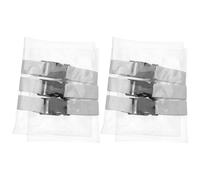 Gadpiparty Funda para sillón Dental, Protector de sillas para Patas, 2 Piezas, PVC y Nylon, práctica, con Clip Resistente, para Uso Profesional