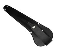 Gadpiparty Funda Protectora para Tijeras de Costura de 10 Pulgadas Cubierta de PU Negra Resistente Bolsa para Guardar Tijeras de Tela Diseño para Colgar Cinturón Funda Práctica y Portátil