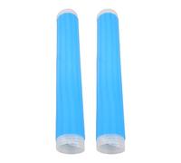 Gadpiparty Fundas de Silicona para Mango de Caña de Pescar 2piezas Resistentes al Desgaste y Absorbentes de Sudor Color Azul para Pesca Deportiva