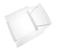 Gadpiparty Fundas Impermeables para Pies de Sillón Transparentes 03 MM Grosor con Doble Costura Reforzada Reutilizable para Clínica y Hospital Almohadilla Ajustable para Prevención de